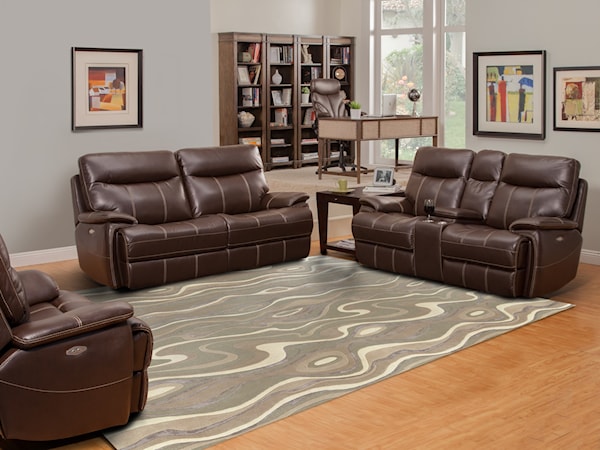 Power Reclining Living Room Group